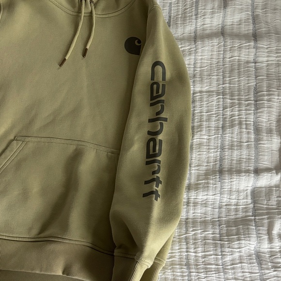 Carhartt Women’s light green hoodie - Picture 5 of 7